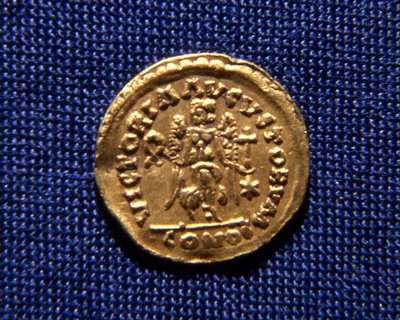 Coin of King Totila by Ostrogothic